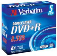 Test DVD-R/+R Double Layer (8,5 GB) - Verbatim DVD+R DL 8x 