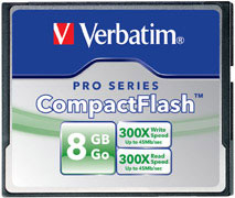 Verbatim Pro 300x im Test Test Verbatim Pro 300x