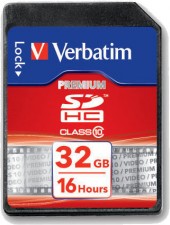 Test Verbatim SDHC UHS-1 Klasse 10 32GB