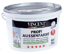 Test Vincent Profi Aussenfarbe