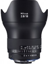 Test FX-Objektive - Zeiss Milvus 2,8/18 mm 