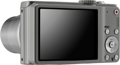 Samsung WB690 Silber R&uuml;ckseite Display