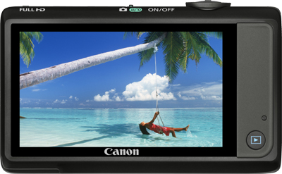Canon Ixus 1100 HS Rückseite Display
