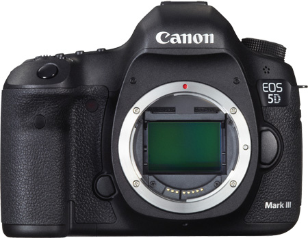 Canon EOS 5D Mark III Sensor Bajonett