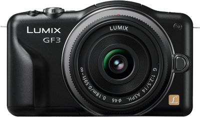 Panasonic Lumix DMC-GF3 Schwarz