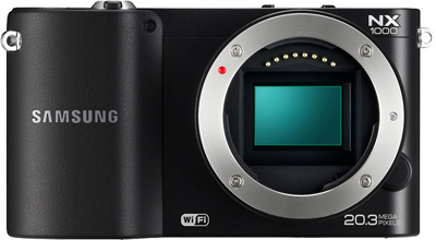 Samsung NX1000 Schwarz Sensor