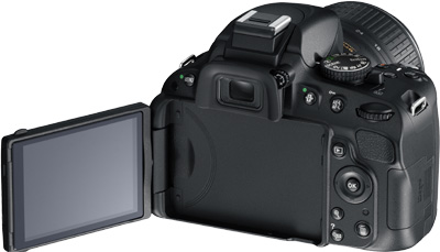 Nikon D5100 Rückseite Display