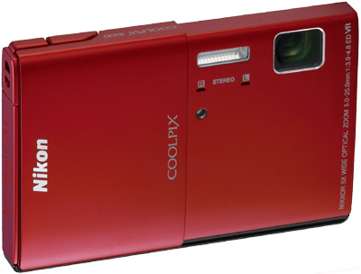 Nikon Coolpix S100 Rot