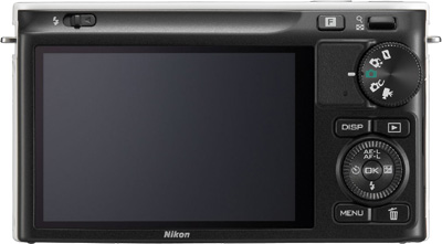 Nikon 1 J2 Display Rückseite Tasten