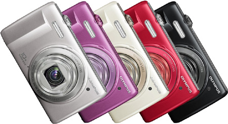 Olympus VR-340 Farben