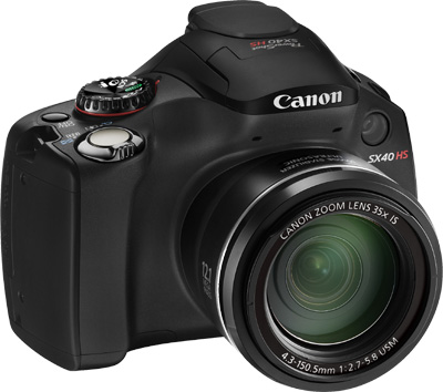 Canon PowerShot SX40 HS Front