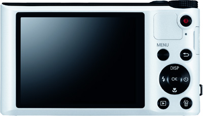 Samsung WB150F Rückseite Display Tasten