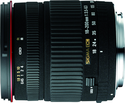 Sigma 18-200mm F3,5-6,3 DC