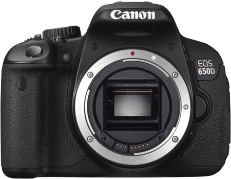 Canon EOS 650D Sensor Bajonett