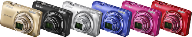 Nikon Coolpix S6300 Farben