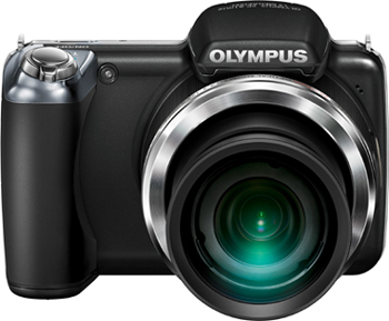 Olympus SP-810 UZ Schwarz Front