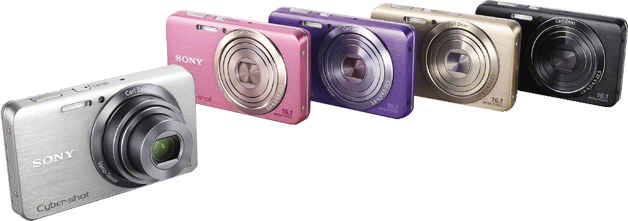 Sony Cyber-shot DSC-W630 Farben