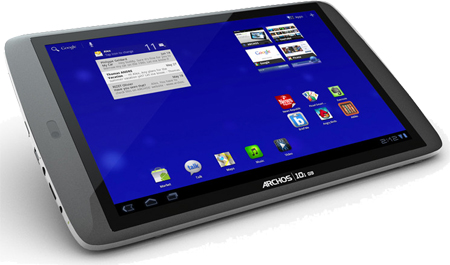 Archos 101 G9 Display