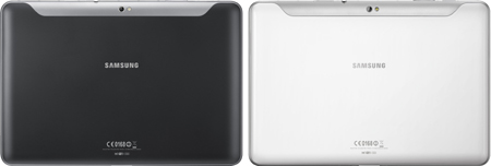 Samsung Galaxy Tab 10.1 Rückseite Farben