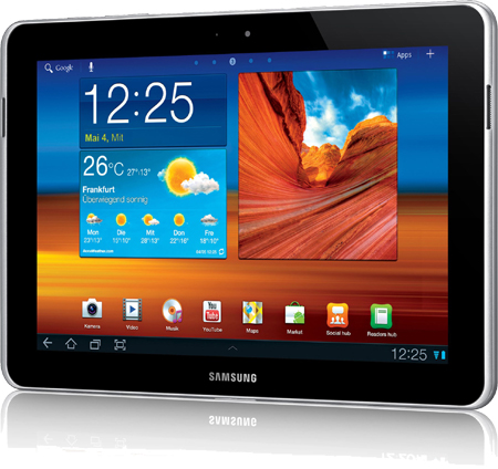 Samsung Galaxy Tab 10.1 Display