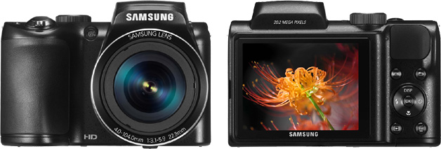 Samsung WB110 Front & Rückseite