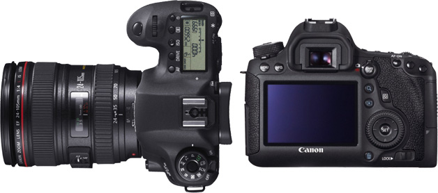 Canon EOS 6D Tasten Bedienung