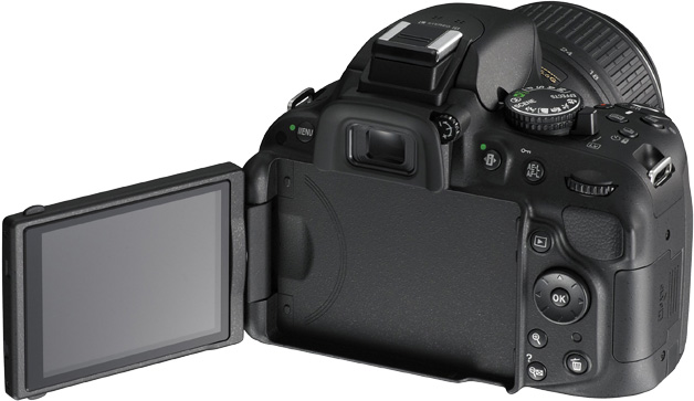 Nikon D5200 Klappdisplay