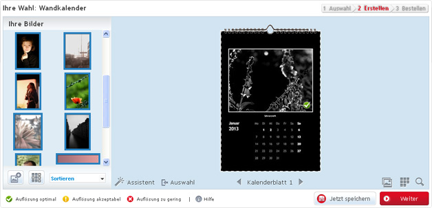 Ifolor Fotokalender Gestaltung