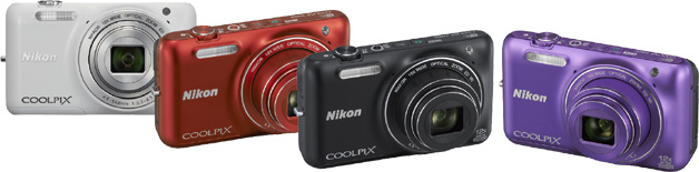 Nikon Coolpix S6600 Farben