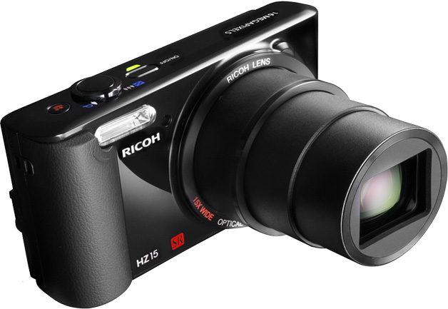 Ricoh HZ15 Zoom ausgefahren