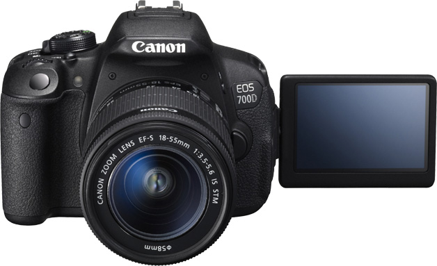 Canon EOS 700D Display