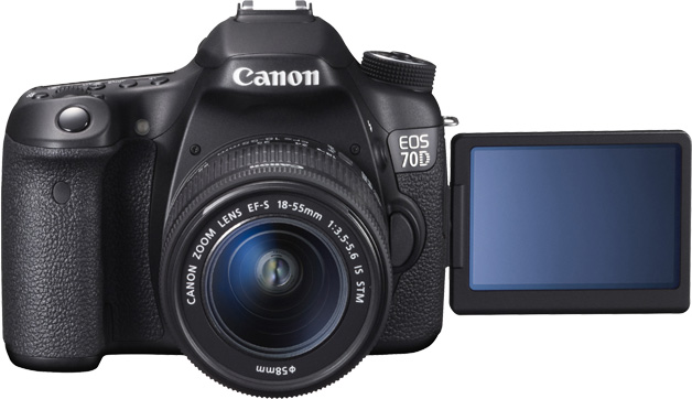 Canon EOS 70D Display klappbar