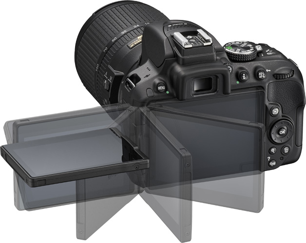 Nikon D5300 Klappdisplay