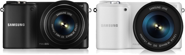 Samsung NX2000 Schwarz & Weiß