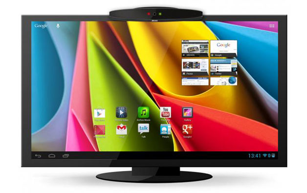 Archos TV connect auf dem Fernseher