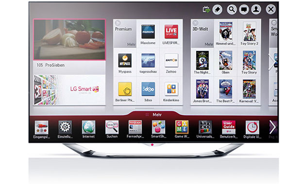 LG 55LA9609 3D-LCD-TV mit Nano Full LED