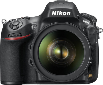 Nikon D800 Frontansicht