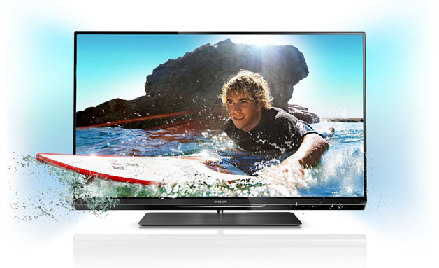 Philips 47PFL6007K 3D-LED-TV mit Ambilight