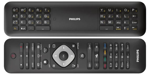 Philips Fernbedienung mit Tastatur