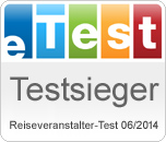 TUI Testsieger eTest Award (© eTest.de)