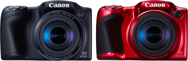 Canon PowerShot SX410 IS Farben