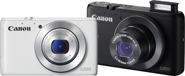 Canon PowerShot S200 Farben