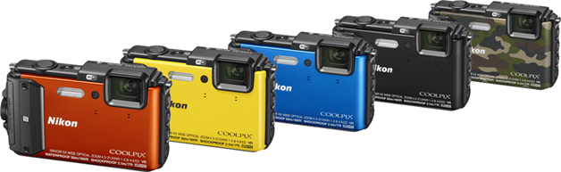 Nikon Coolpix AW130 Farben