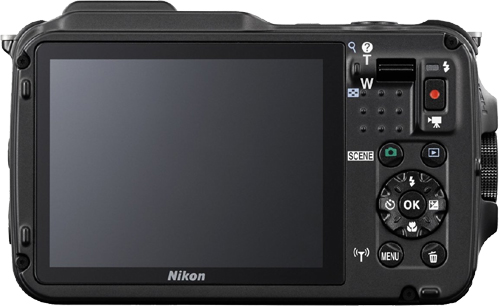 Nikon Coolpix AW120 Rückseite