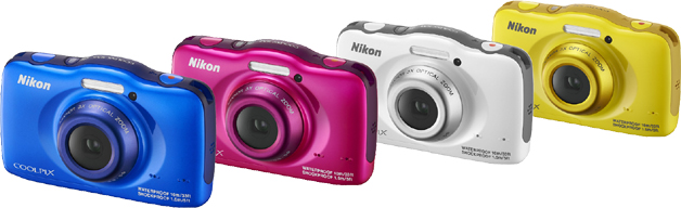 Nikon Coolpix S32 Farben