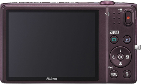 Nikon Coolpix S5300 Rückseite