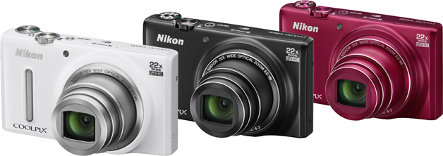 Nikon Coolpix S9600 Farben