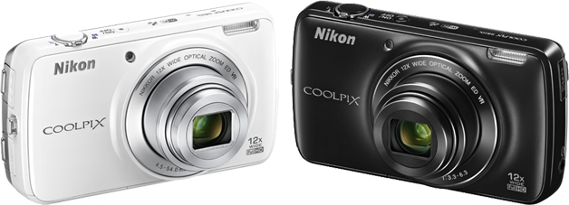 Nikon Coolpix S810c Schwarz & Weiß