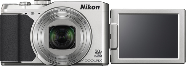 Nikon Coolpix S9900 Klappdisplay