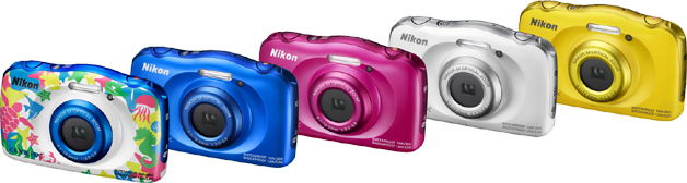 Nikon Coolpix W100 Farben